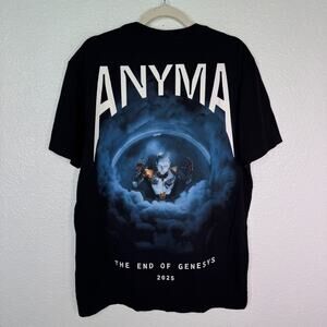 ANYMA Sphere Shirt Mens Large Eva T End of Genesys Tour Las Vegas EDM DJ Merch L